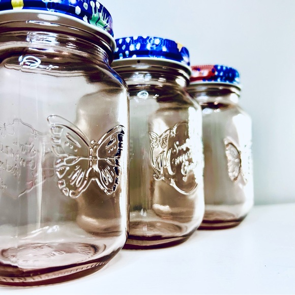 PIONEER WOMAN: Mason Jar Drink Glasses (3) - Picture 3 of 11